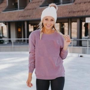 Pink lily Shady Mauve  Sweatshirt